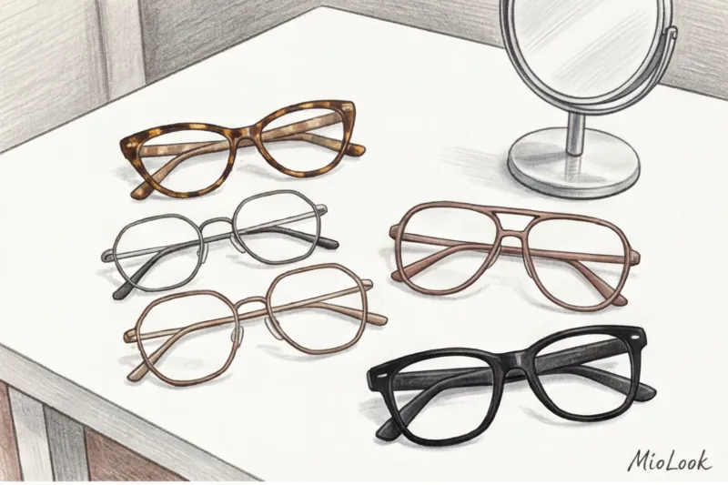 Идеальные очки для круглого лица: какие оправы визуально стройнят - 2