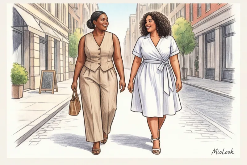 Летняя капсула plus size: как одеваться стильно и комфортно в жару - 8