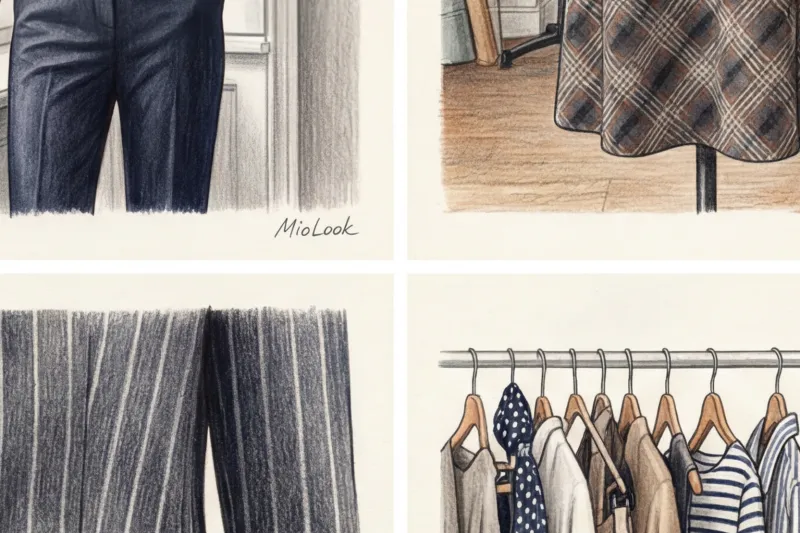 Принты, которые стройнят: как использовать полоску, клетку и горох - 5