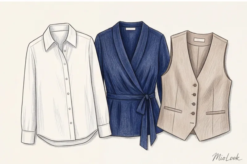 Базовый гардероб для полных женщин 40 лет: стильные решения на каждый день - 8