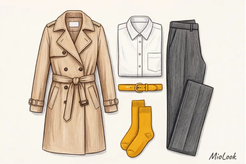 Как добавить яркий цветовой акцент в базовый гардероб - 4