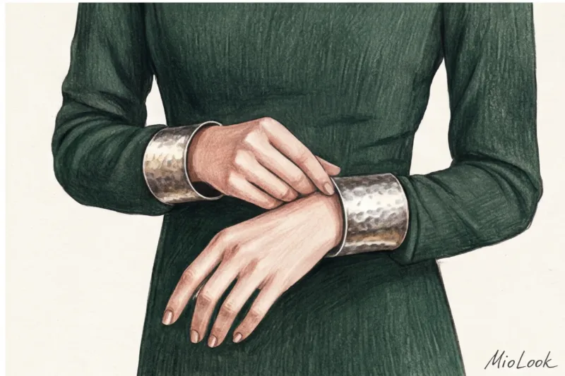 Аксессуары для закрытого платья: как расставить акценты в скромном образе - 9