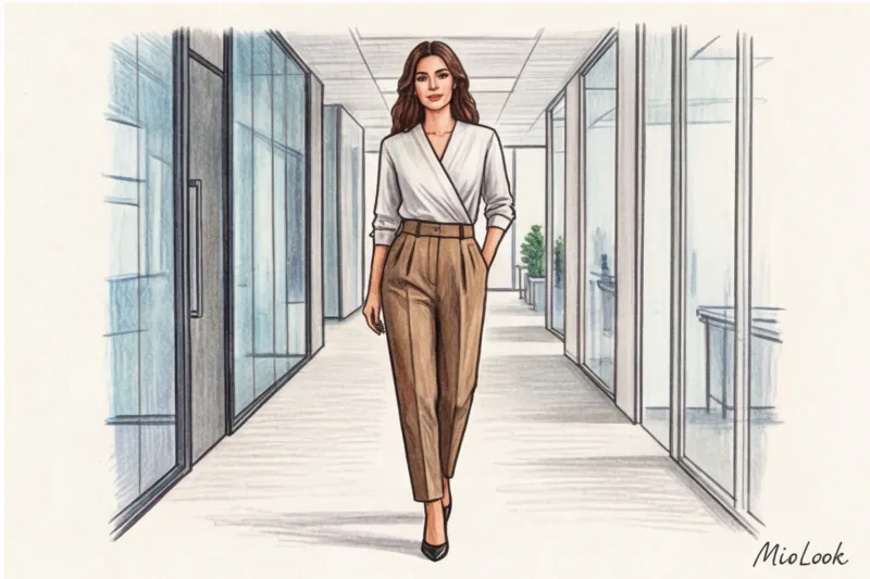 Как скрыть выступающий живот с помощью одежды: фасоны, ткани и хитрости - 9