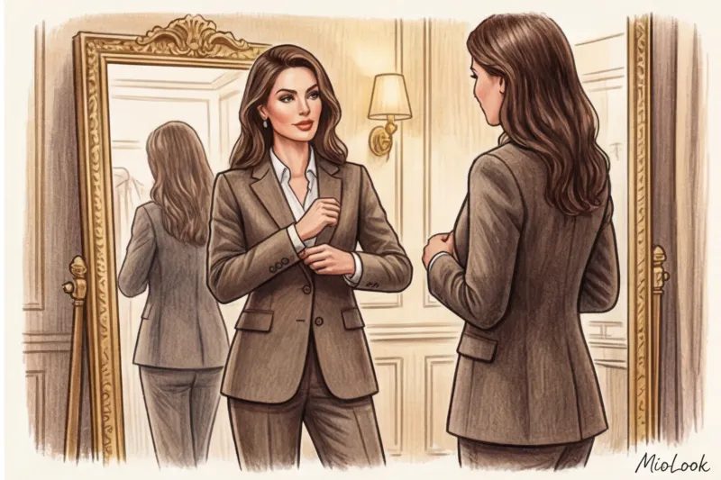 Женский деловой костюм: как выбрать идеальный фасон для офиса - 6