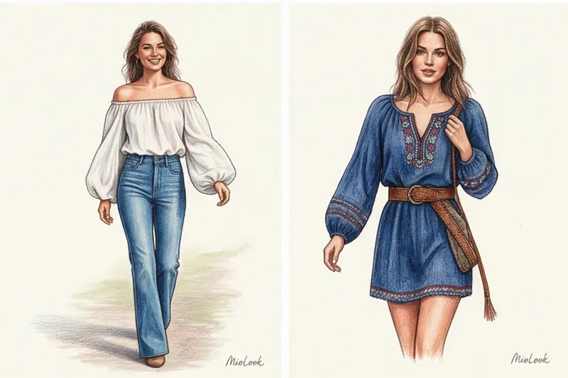 Блуза-крестьянка - 2