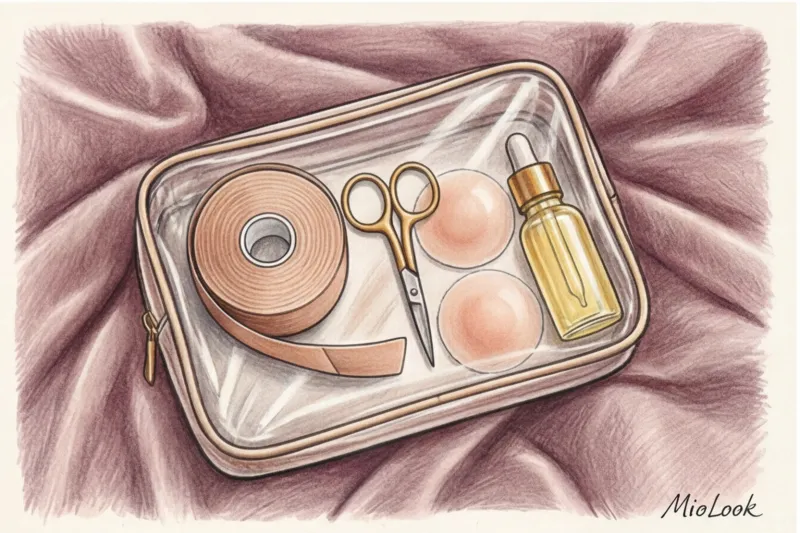 Тейпирование груди: как правильно клеить кинезиотейпы под сложную одежду - 7