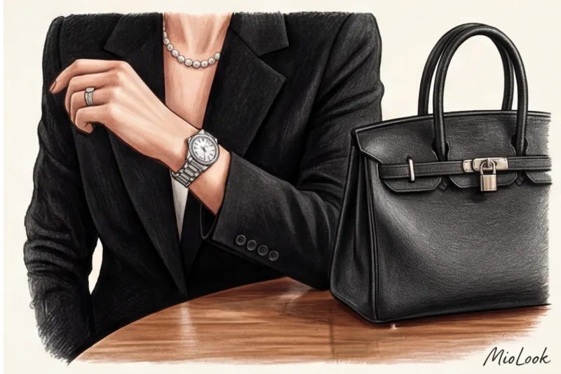 Черно-белый деловой гардероб: психология контраста и статусности - 6