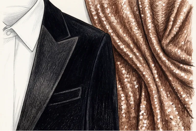 Вечерний Family Look: дресс-код Black Tie для пар и семей - 2