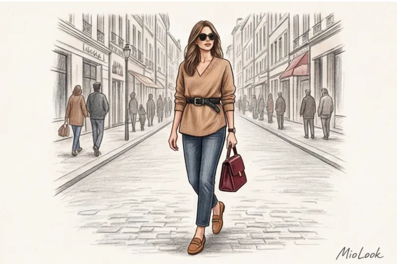 С чем должен сочетаться женский ремень в современном гардеробе - 8