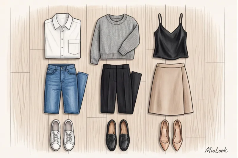 Method 333 in clothing: how to create 27 stylish looks