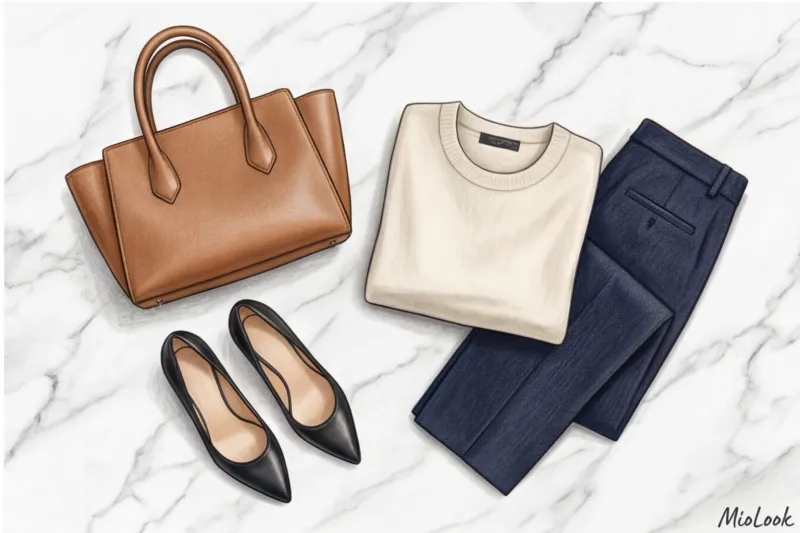 Офисная капсула: как выглядеть стильно на работе каждый день - 9