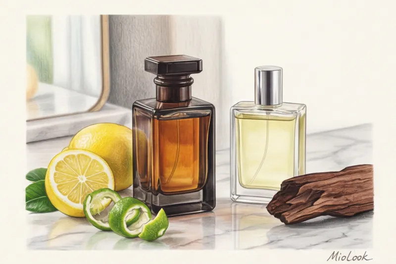 How to dilute heavy perfume with citrus