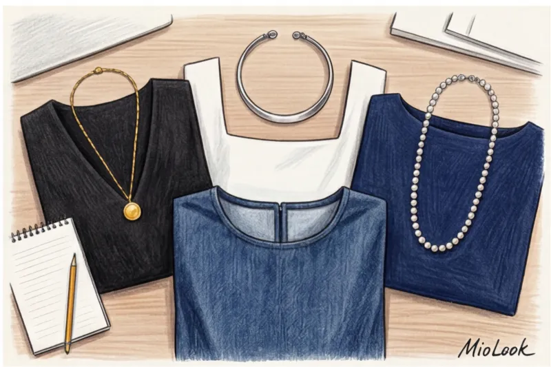 Шпаргалка по стилю: как подобрать украшение к вырезу платья или топа - 3