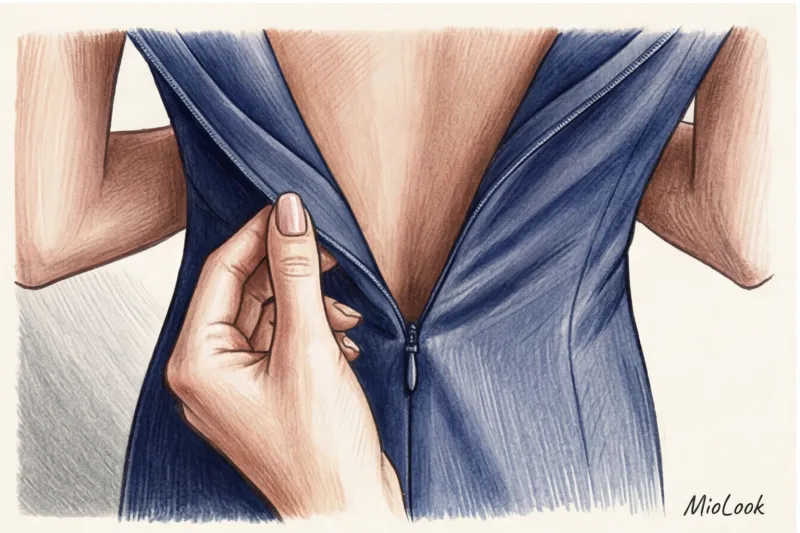 Как выглядеть дорого в недорогом платье на корпоративе - 7