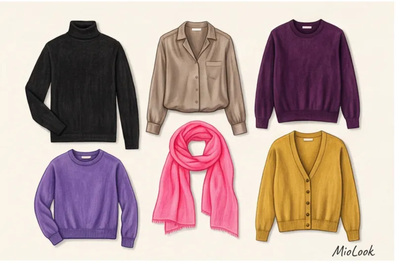 7 цветов в одежде, которые визуально старят лицо и прибавляют возраст - 7