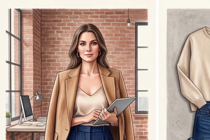 The perfect capsule wardrobe for the office without a dress code