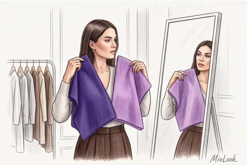 Фиолетовый и лиловый: мистические оттенки в повседневном стиле - 7