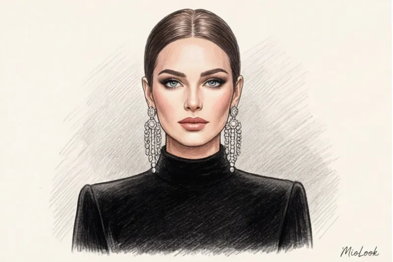 Альтернатива платью: нарядные закрытые костюмы для вечерних выходов - 4