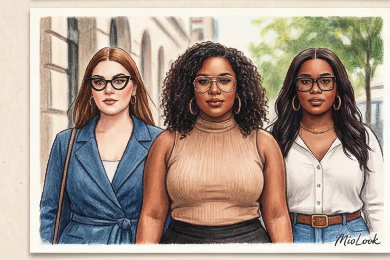 Оправы для крупного лица: создаем гармонию и стиль - 4