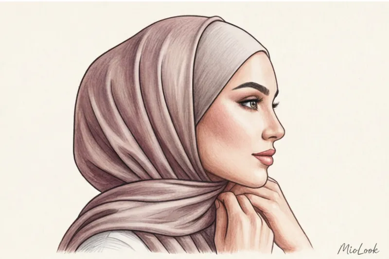 Как выбрать шапочку под хиджаб: виды, ткани и правила сочетания - 8