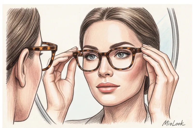 Окуляри для витягнутої особи: як збалансувати пропорції