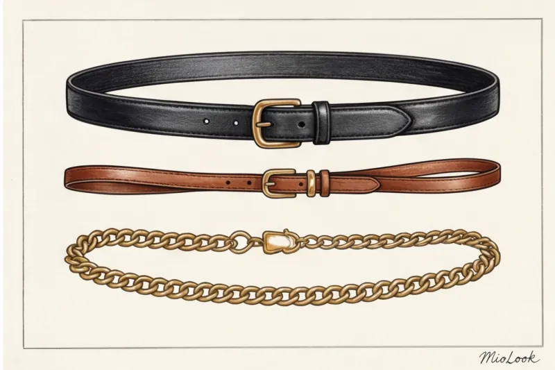 Акцент на талию: как правильно носить женские ремни и пояса - 6