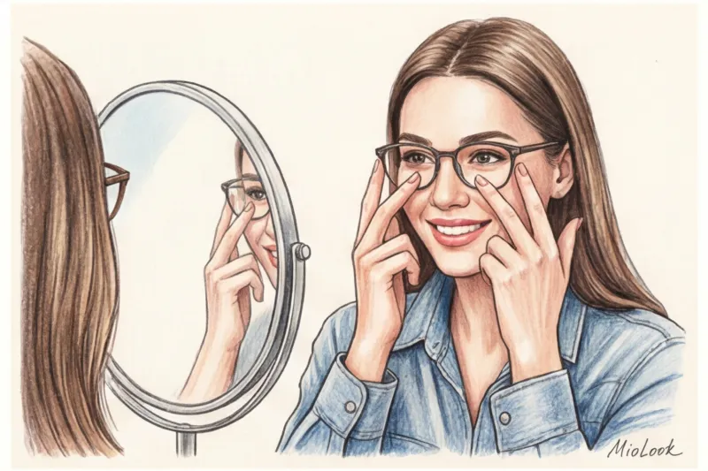 Очки для маленького и узкого лица: как выбрать правильный размер - 5