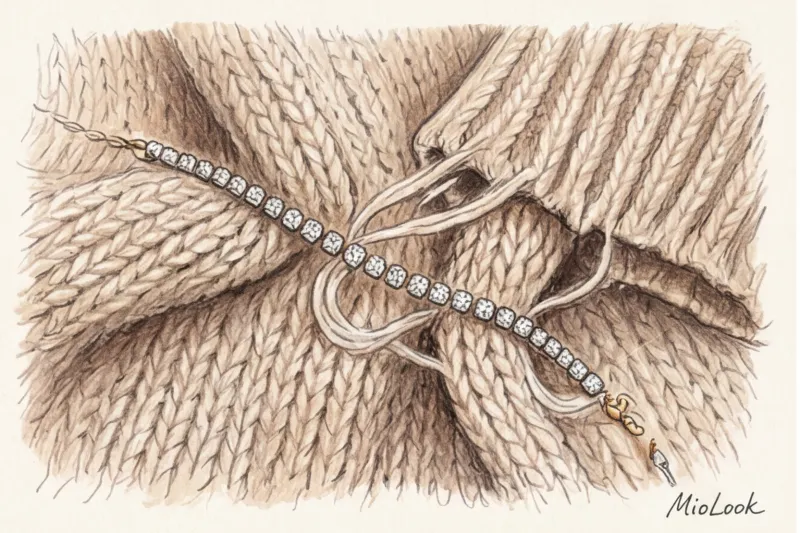 Базовые браслеты: от жестких бэнглов до тонких цепочек - 4