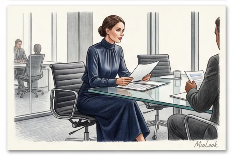 Макси в офисе: с чем носить длинную юбку, соблюдая деловой дресс-код - 5