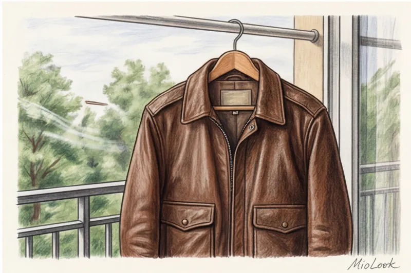 Как избавиться от запаха пота и сырости на кожаной куртке - 9