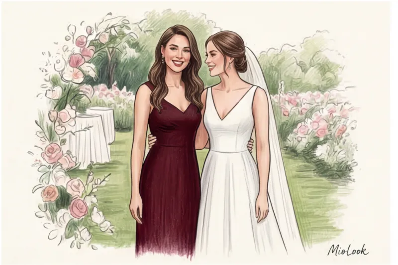 Красное платье на свадьбу: уместно ли и как не затмить невесту - 6