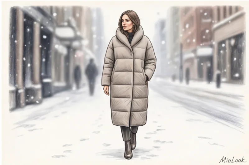 Как выбрать модный и теплый пуховик на зиму: гид по наполнителям и крою - 9