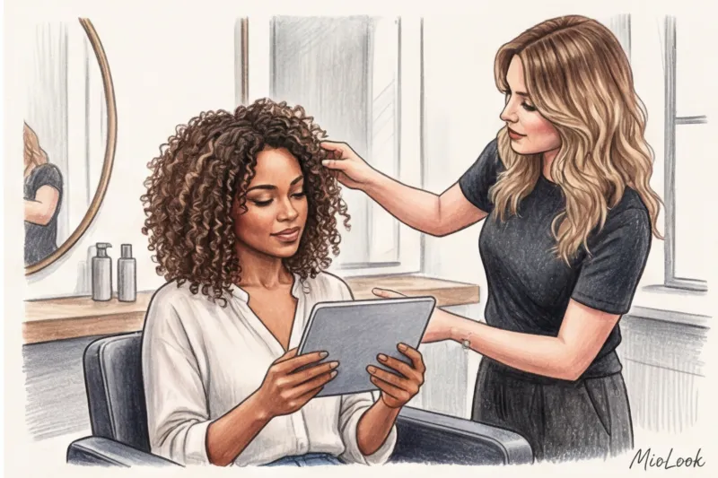 Омолаживающие стрижки для кудрявых и волнистых волос - 6