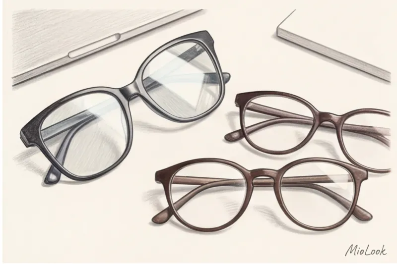 Как выступать в очках онлайн, чтобы избежать бликов от кольцевой лампы - 3