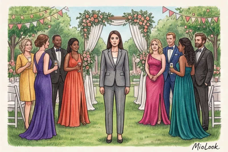 Что категорически нельзя надевать на свадьбу гостям - 5