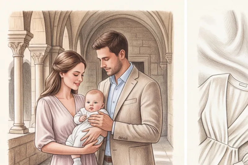 Одежда для родителей на крестины: стильный Family Look