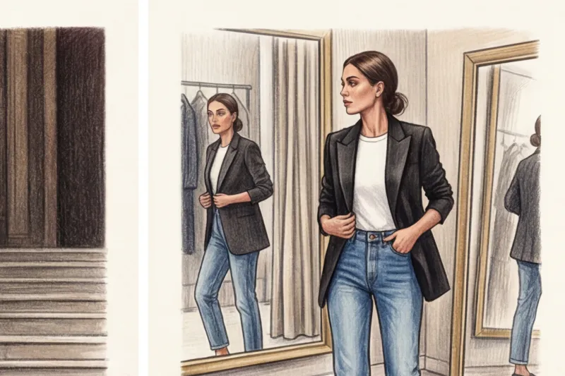 Вечерний брючный костюм: стильная альтернатива платью на праздник - 3