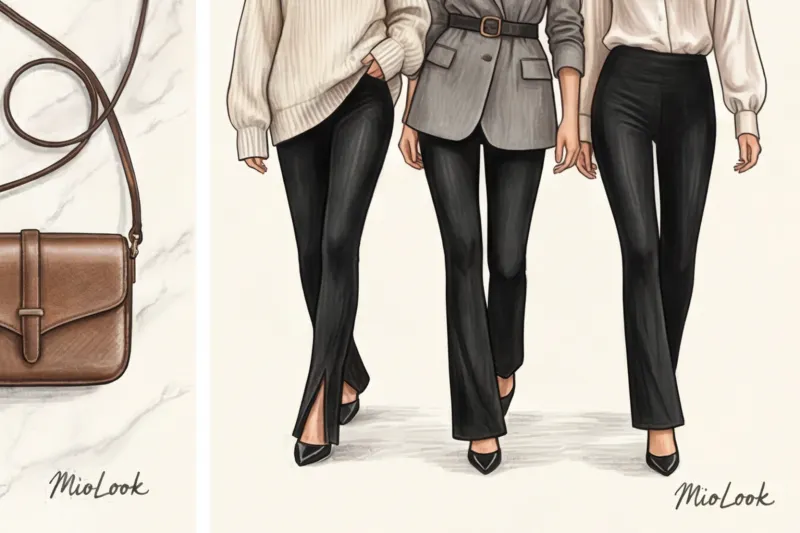 Легинсы клеш: как вписать главный тренд сезона в базовый гардероб - 9