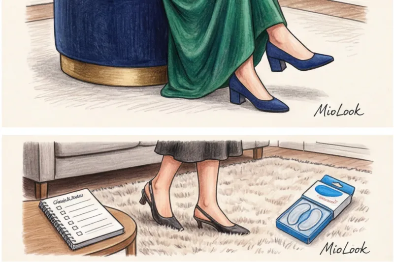 Обувь и аксессуары к вечернему образу: совмещаем шик и удобство - 4