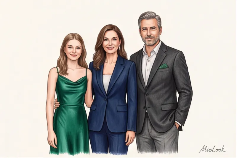 Как одеться родителям на выпускной: стильный Family Look