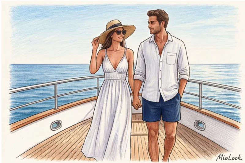 Парные образы для отпуска и моря: собираем чемодан на двоих - 9