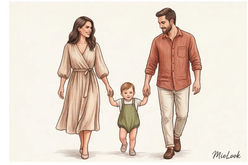 Family Look на день рождения ребенка: идеи для первых праздников - 7