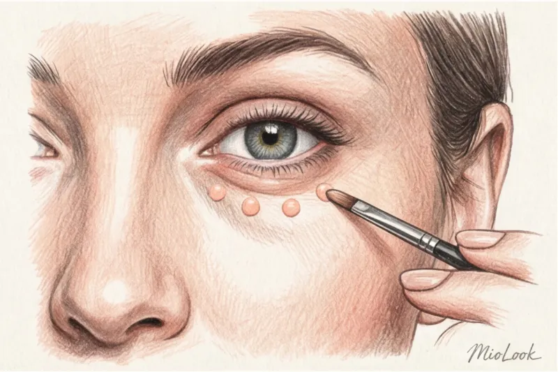 Консилер без скатывания: как скрыть темные круги и мешки под глазами - 4