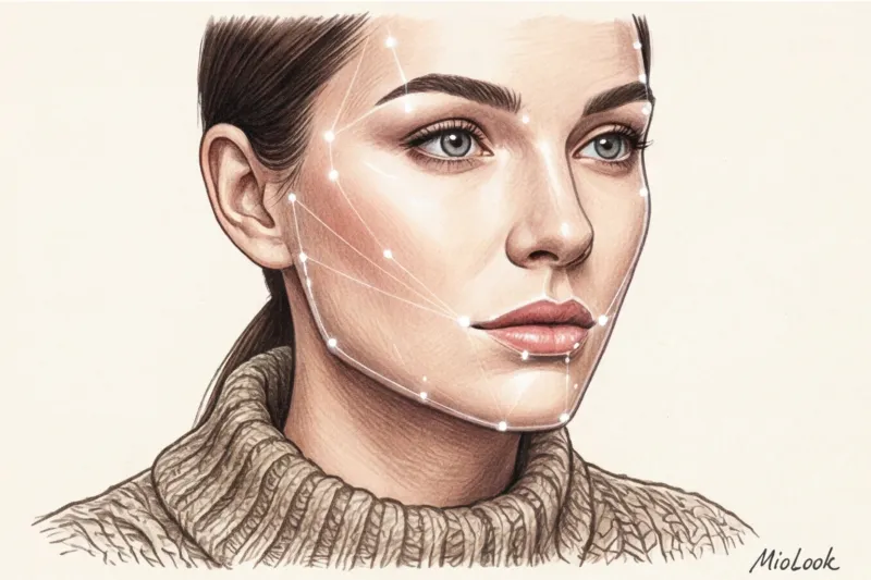 Как ИИ распознает форму лица для подбора стрижек и макияжа - 8