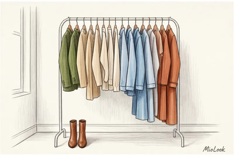 Цветовая палитра капсульного гардероба: как сочетать оттенки - 7