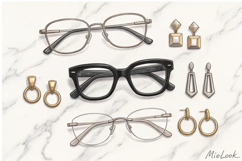 Очки и серьги: как правильно комбинировать аксессуары у лица - 9