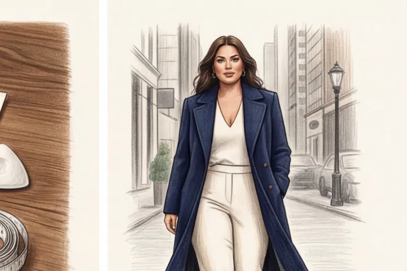 Верхняя одежда plus size: стильные пальто и куртки, которые не полнят - 3