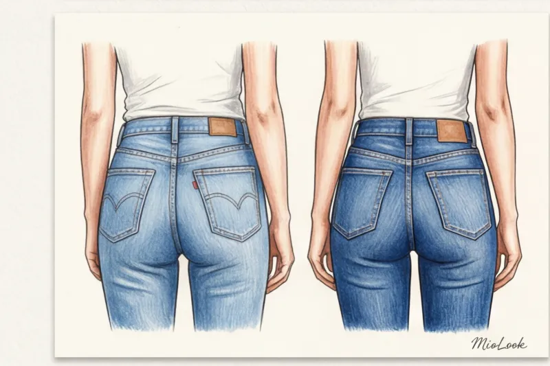 Как купить идеальные джинсы в интернете и угадать с размером - 4