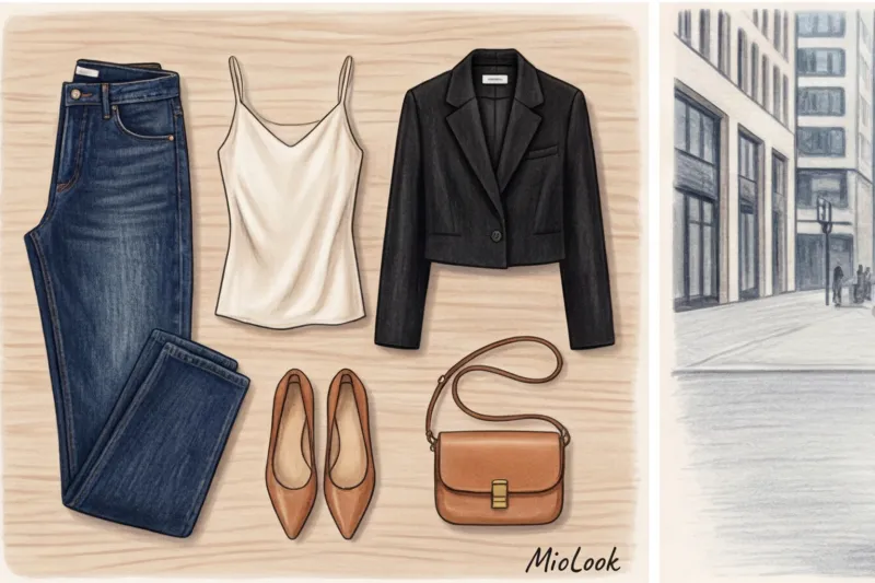 Базовая капсула для невысоких девушек: как визуально удлинить силуэт - 7