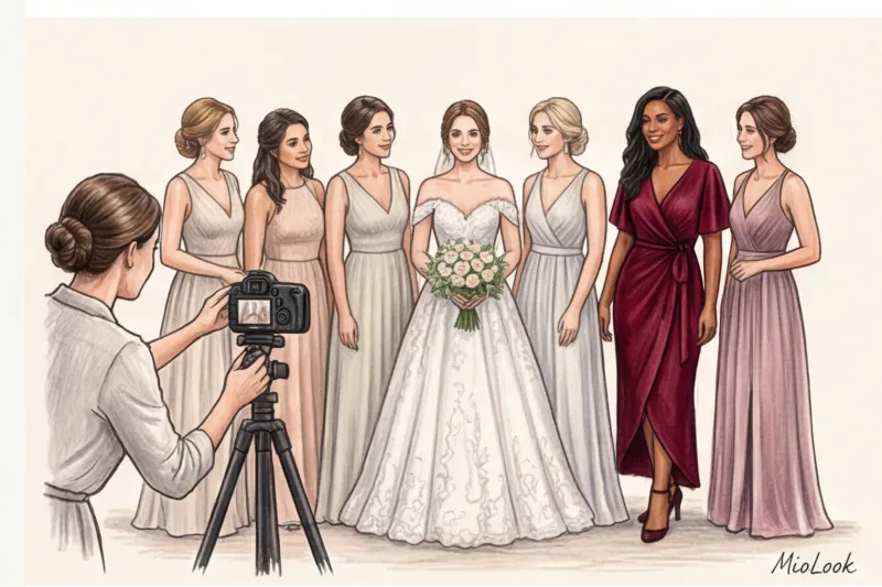 Можно ли надеть черное или красное платье на свадьбу? - 4